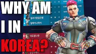 When Overwatch Puts You On Korean Servers