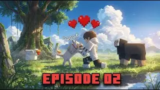 GOT my FIRST PET WOLF in MINECRAFT || Days 11-20 Survival