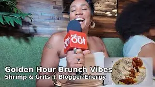 Golden Hour Brunch at Winsome Prime Dallas | Shrimp & Grits, Rich Auntie Vibes & Blogger Energy