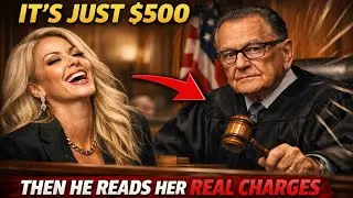 Trophy Wife Laughs at Judge Caprio&rsquo;s $500 Fine &mdash; Then He Reads Her Actual Charges