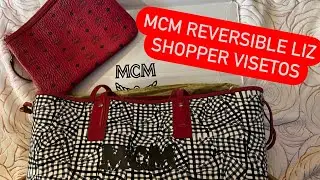 What's Inside My #MCM #ReversibleLizShopperVisetos #TravelBag #TravelTote #MCMPurse #LuxuryBag