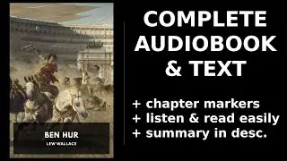 Ben Hur (1/2) 🔥 By Lew Wallace. FULL Audiobook