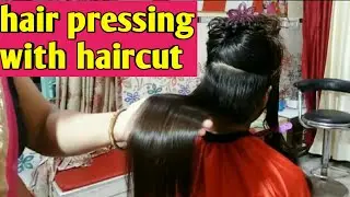 Proper method | ironing hairs | step by step in hindi