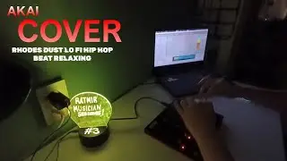 AKAI COVER #3: RHODES DUST HIP HOP LO FI FINGER DRUMMING BEAT (AKAI MPD 218) #lofi #fingerdrummer 