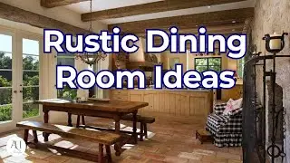 Rustic Dining Room Ideas for Casual Space
