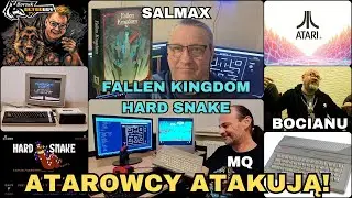Borsuk Retro Gry TV: ATAROWCY ATAKUJĄ! Goście: MQ, SALMAX, BOCIANU, Premiery Gier, Pojedynki