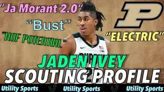 Jaden Ivey Scouting Profile I 2022 NBA Draft Prospect Profile on Jaden Ivey