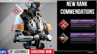 Destiny NEW RANK COMMENDATIONS EXPLAINED Vanguard Commendation Crucible Commendation THE DARK BELOW