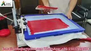 Industriya ng Garment Digital Screen Plate Making Machine Screen Printing Press 550A