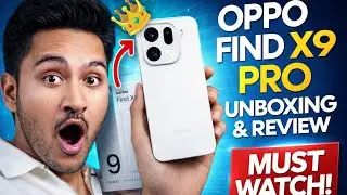OPPO Find X9 Pro Unboxing 🔥 BEST Camera Phone of 2026?