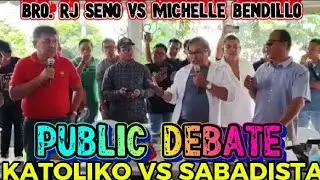 🔴 DEBATE: KATOLIKO VS SABADISTA _Bro RJ Seno ng Roman Catholic Church VS Michelle ng SDA _Bisaya Ver