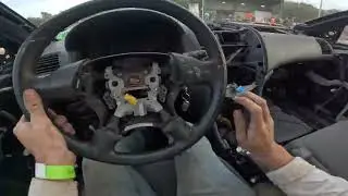 Washington county fair derby 8/18/25 heat 1 inside #50 helmet cam