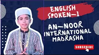 Step by Step English Spoken Learning Class-4 An Noor International Madrasha