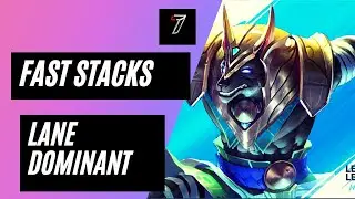 RANKED: Nasus Offlane Fast Stacks | 7oyalty Plays 2021