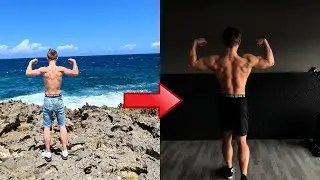 1 Year  - 18 Years Old - Natural Body Transformation - Gym Transformation