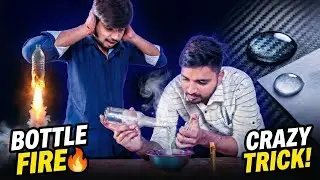4 SUPER SCIENCE EXPERIMENTS एक ही वीडियो में!💥 Bottle Blast, Flying Trick & Magic Water🌊 