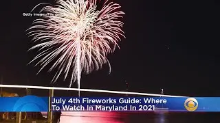 July 4th Fireworks Guide: Where To Watch In Maryland In 2021