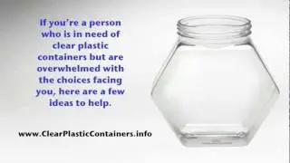Small Quantity Plastic Containers