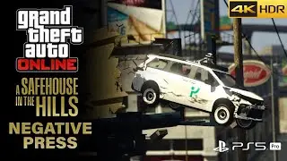 GTA Online: KnoWay Out Full Complete Mission  - Negative Press (Hard - Solo)