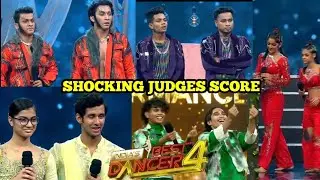 India's Best Dancer 4 : Shocking Today Judges Score | India's Best Dancer 4 Today Episode