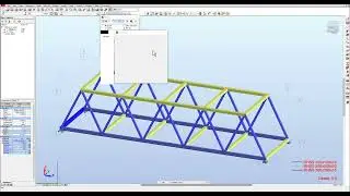 3D Single-Span Road Bridge: Moving Load Simulation in Robot Structural Analysis Part.1/2