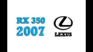 2007 Lexus RX 350 Fuse Box Info | Fuses | Location | Diagrams | Layout
