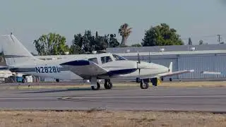 Piper PA34 Seneca II Takeoff from KFUL