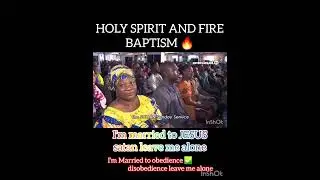 I'm Married to #Jesus satan leave me alone ... #scoan #TbJoshua #emmanueltv
