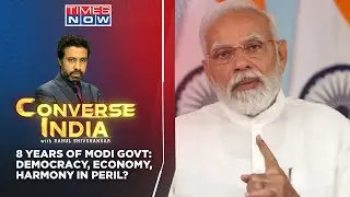 8 Years Of Modi Government: BJP Vs Congress Debate | Converse India |Rahul Shivshankar |English News