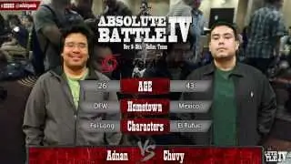 FindMyFarms (Fei) vs Chuvylicious (Rufus) - Absolute Battle 4 - AE2012 Top 8