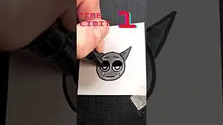 ✦ASMR✧ How to Draw Gray Sprunki in 40 Seconds