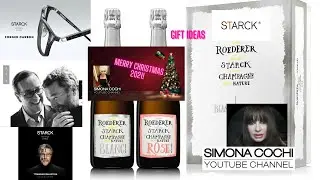 MERRY CHRISTMAS 2021! Philippe Starck's gift ideas - Bionic Eyewear and Champagne Brut Nature 2012