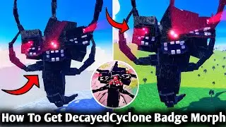 How To Get DecayedCyclone Badge Morph In Tiny Universe Roleplay - TUR | Roblox TUR Game
