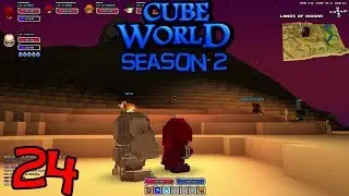Cubeworld Alpha Co-Op S2 Ep 24 - A Desert Biome!