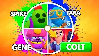 GLÜCKSRAD entscheidet BRAWLER in BRAWL STARS!