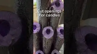 Glowing bones + eerie candles =perfect haunted vibe #SpookyAesthetic #diyhalloweendecor #spookyhome