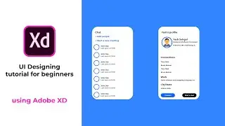 UI/UX Designing Tutorial | For Beginners | Adobe XD | Timelapse (Tutorial)