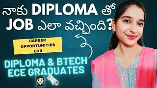 Career opportunities for ECE Diploma&Btech graduates #jobseekers #govtjobs #privatejobs #diplomajobs