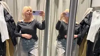 Total Look из ZARA: Идеальные полосатые джинсы и не только. ZARA NEW IN.