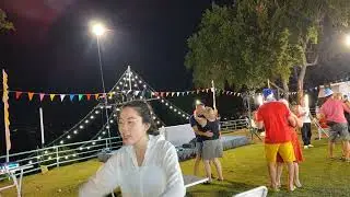 Thailand 2025 new year Gertjan and Els dancing