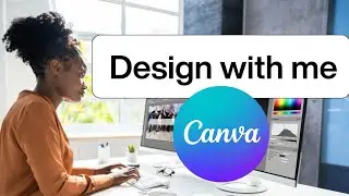 Создайте рекламный флаер вместе со мной с помощью Canva || Дизайн со мной