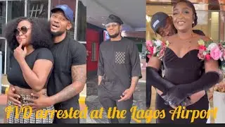 IVD(Blessing CEO's Man) Arrested At The Lagos Airport On Their Way To Qatar For Vacation
