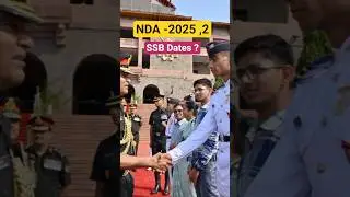 SSB DATES OUT ? 😱|| #ssb #ndaexampreparation #ndapreparation #nda #shorts