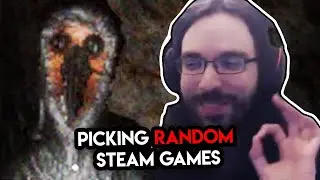 Picking & Playing RANDOM Steam Games! - 