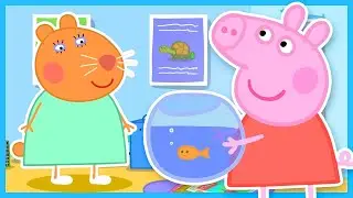 Peppa Pig Takes Goldie To The Vet