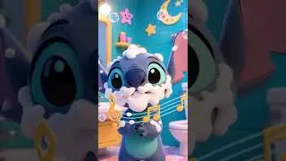 Brushing My Teeth with Stitch 🪥😁 | Fun & Catchy Kids Song!