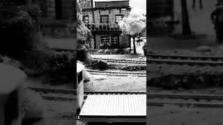 Our western layout #horse #cowboys #countrymusic #modelrail #railroad #on30 #railway