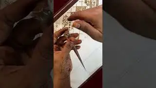 Nakusha Mehndi Artist is a live 😍 || online learn Henna With Nakusha #mehndi