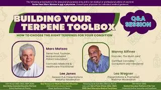 Your Terpene Toolbox: Choosing the Right Terpene for Your Condition Q&A Session - February, 2026