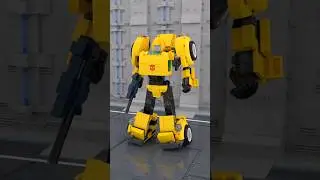 LEGO 10338 Bumblebee Transformation Animation #lego